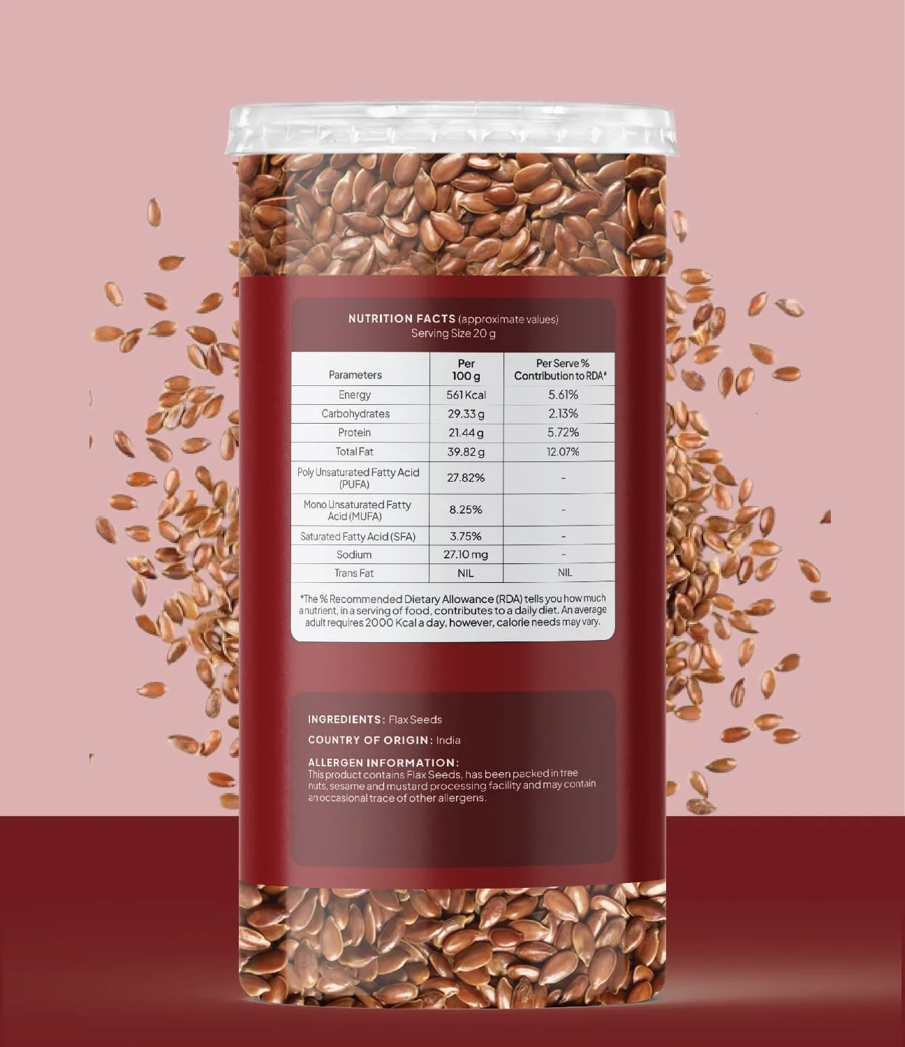 flax seeds description