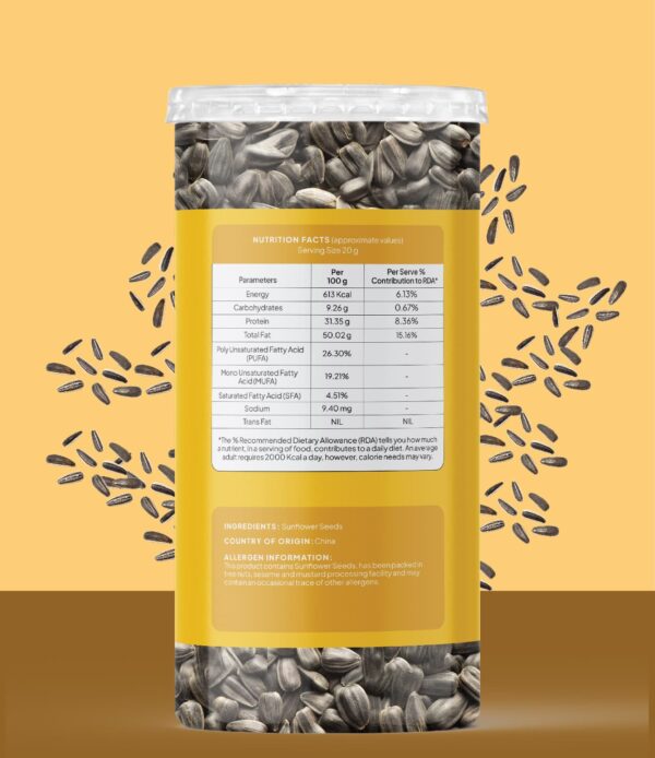 sunflower seeds description